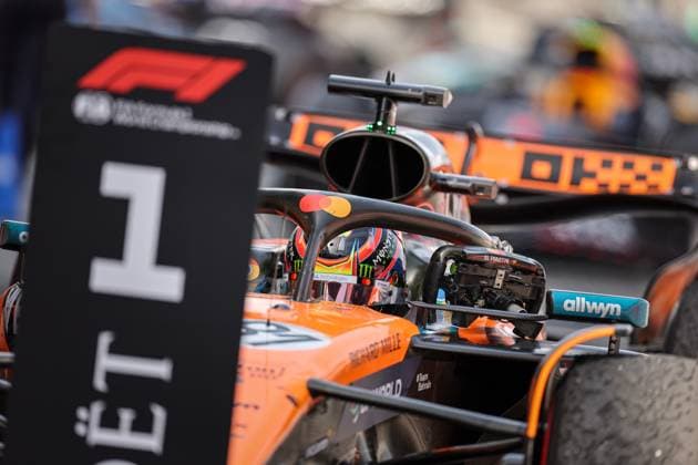 Oscar Piastri of Australia and McLaren , Race, F1 Grand Prix of Spain, am 01. June 2025 in Barcelona, Spain. (Foto von Diogo Cardoso DeFodi Images) Oscar Piastri of Australia and McLaren , Race, F1 Grand Prix of Spain, Circuit de Barcelona-Catalunya on June 1, 2025 in Barcelona, Spain. (Photo by Diogo Cardoso DeFodi Images)