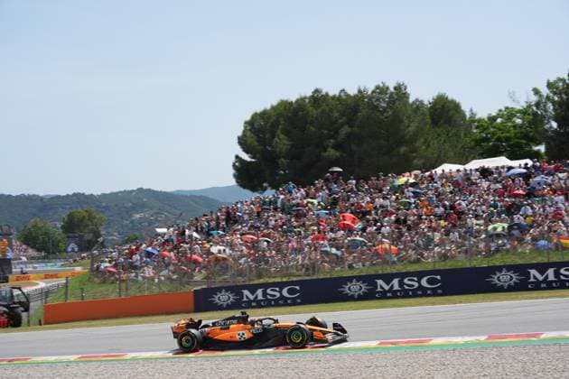Formel 1 Aramco Grand Prix von Spanien 2025 01.06.2025, Circuit de Catalunya, Barcelona, Formel 1 Aramco Grand Prix von Spanien 2025 , im Bild Oscar Piastri (AUS), McLaren F1 Team
