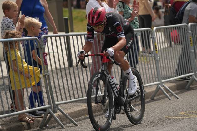 CYCLING - BOUCLES DE LA MAYENNE 2025 - STAGE 3 Pierre Latour during the Stage 3 of the Boucles de la Mayenne - CrÃ dit Mutuel, UCI ProSeries Cycling event, Javron-les-Chapelles - Laval (163,4 Km) on 1 June 2025 in Laval, France - Photo Laurent Lairys PSNEWZ LavalFrance  Copyright: xLaurentxLairysx