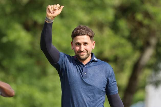 GOLF - Austrian Alpine Open HENNDORF,AUSTRIA,01.JUN.25 - GOLF - DP World Tour, Austrian Alpine Open, Golfclub Gut Altentann. Image shows Nicolai Von Dellingshausen (GER).  GEPAxpictures xMathiasxMandl
