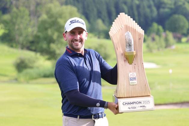 GOLF - Austrian Alpine Open HENNDORF,AUSTRIA,01.JUN.25 - GOLF - DP World Tour, Austrian Alpine Open, Golfclub Gut Altentann. Image shows Nicolai Von Dellingshausen (GER).  GEPAxpictures xMathiasxMandl