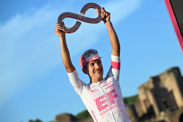 01-06-2025 Giro D italia; Tappa 21 Roma - Roma; 2025, Ef Education - Easypost; Carapaz Antonio, Richard Antonio; Roma; 
