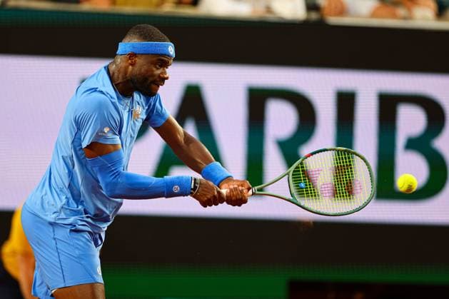 2025.06.01 Paryz French Open Roland Garros 2025 Frances Tiafoe - Daniel Altmaier N z Frances Tiafoe Foto Pawel Andrachiewicz PressFocus 2025.06.01 Paris Tennis French Open Roland Garros 2025 Frances Tiafoe - Daniel Altmaier Frances Tiafoe Credit: Pawel Andrachiewicz PressFocus NEWSPIX.PL --- newspix.pl 