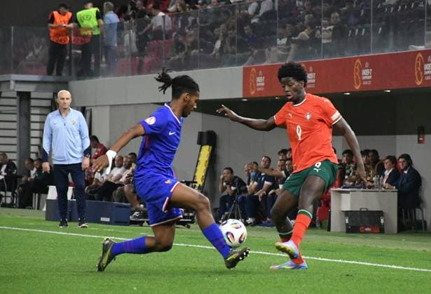 France v Portugal - 2025 UEFA Under 17 Euro Final TIRANA, ALBANIA - JUNE 1: Portugal and France face off in the final match of the UEFA Under-17 European Championship, EM, Europameisterschaft at the National Arena in Tirana, Albania, on June 1, 2025. Portugal win the UEFA Under-17 European Championship. Olsi Shehu Anadolu Tirana World. Editorial use only. Please get in touch for any other usage.  Copyright: x2025xAnadoluxOlsixShehux