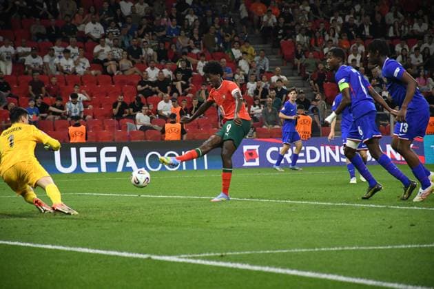 France v Portugal - 2025 UEFA Under 17 Euro Final TIRANA, ALBANIA - JUNE 1: Portugal and France face off in the final match of the UEFA Under-17 European Championship, EM, Europameisterschaft at the National Arena in Tirana, Albania, on June 1, 2025. Portugal win the UEFA Under-17 European Championship. Olsi Shehu Anadolu Tirana World. Editorial use only. Please get in touch for any other usage.  Copyright: x2025xAnadoluxOlsixShehux