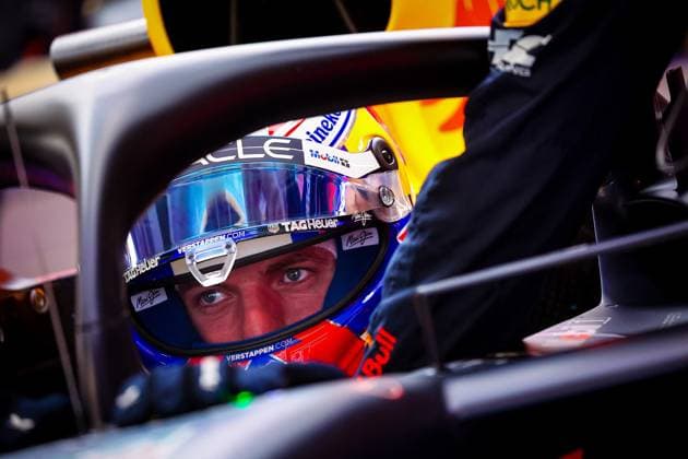MOTORI - Formula 1 - Aramco Gran Premio de Espana 2025 - Race 01 Max Verstappen, (NED) Oracle Red Bull Racing RB21, Honda, during the Spanish GP, Barcelona 29 May-1 June 2025, Montemelo Formula 1 World Championship, WM, Weltmeisterschaft 2025. Spain Spain  Copyright: xIPAxSport ABACAx