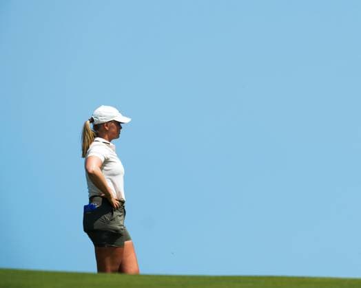 June 1, 2025, Erin, Wi, USA: MAJA STARK of Sweden stares down a fairway during the final round round of the 2025 LPGA, Golf Damen U.S. Womens Open at Erin Hills Golf Course in Erin, Wis. Stark became the third Swede to win the tournament in its 80-year history, finishing seven under. Erin USA - ZUMAb262 20250601_znp_b262_006 Copyright: xJeffxM.xBrownx