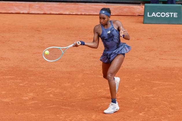 June 2, 2025, Paris, Paris, France: Coco Gauff (USA) in action during the tennis Grand Slam of Roland Garros 2025, match between Ekaterina Alexandrova (RUS) and Coco Gauff (USA) at Roland Garros Stadium - on June 02 2025.Paris - France Paris France - ZUMAb253 20250602_zsp_b253_016 Copyright: xLoicxBaratouxx