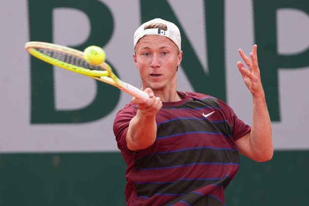 Max Schoenhaus (GER), Jungen Einzel, Boys Singles Tennis - French Open 2025 - Roland Garros - Paris - - France - 2 June 2025. Copyright: xJuergenxHasenkopfx