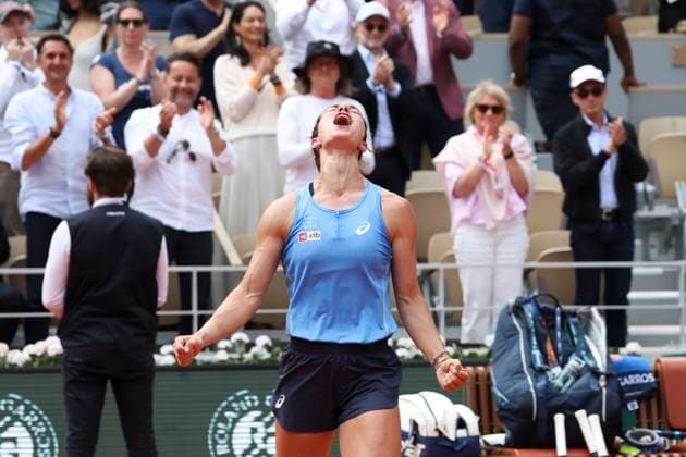 TENNIS : Roland Garros 2025 - Internationaux de France - 02 06 2025 Lois Boisson (FRA) Vs Jessica Pegula (USA) ParisFrance  Copyright: xMichtofx