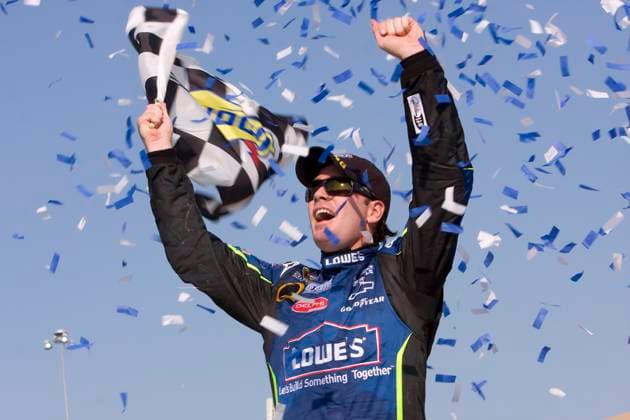 Archivbilder der Woche SPORT KW23 September 28, 2008, Kansas City, Ks, USA: Kansas City, KS USA - September 28, 2008: Jimmie Johnson in The Lowe s Home Improvement Wins The Camping World RV 400 Kansas City USA - ZUMAa161 20080928_aaa_a161_003 Copyright: xWalterxG.xArcexSr.x
