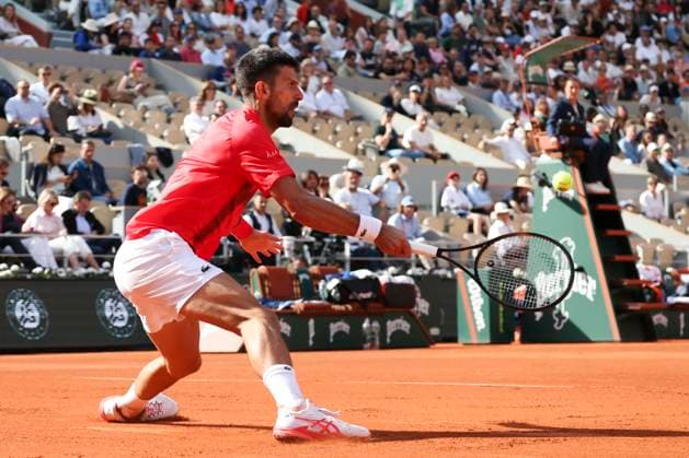 TENNIS : Roland Garros 2025 - Internationaux de France - 02 06 2025 Cameron Norrie (GBR) Vs Novak Djokovic (SRB) ParisFrance  Copyright: xMichtofx
