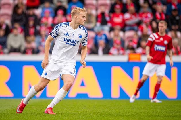 FC Copenhagen v Silkeborg IF, Oddset Cup final 2025, Herning, Denmark Herning, Denmark. 29th, May 2025. Victor Froholdt (17) of FC Copenhagen seen during the Oddset Cup final between FC Copenhagen and Silkeborg IF at MCH Arena in Herning. Denmark, Herning  Copyright: xGonzalesxPhoto MortenxKjaerx