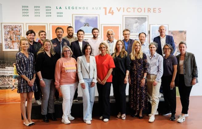 Former Belgian tennis player Kim Clijsters pictured during a press conference, PK, Pressekonferenz at the Roland Garros French Open tennis tournament, in Paris, France, Monday 02 June 2025. This year s tournament takes place from 25 May to 08 June. BENOITxDOPPAGNE  x126010726x