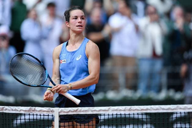 Internationaux de Roland Garros: Lois Boisson en quart de finale. 445458 2025-06-02 Paris France  Copyright: xLionelxGuericolas MPPx STAR_445458_015