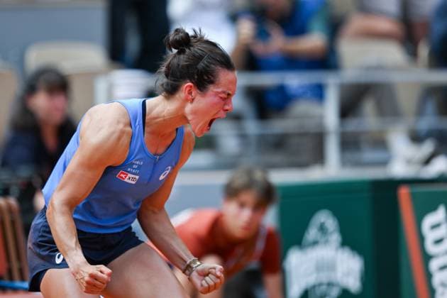 Internationaux de Roland Garros: Lois Boisson en quart de finale. 445458 2025-06-02 Paris France  Copyright: xLionelxGuericolas MPPx STAR_445458_019
