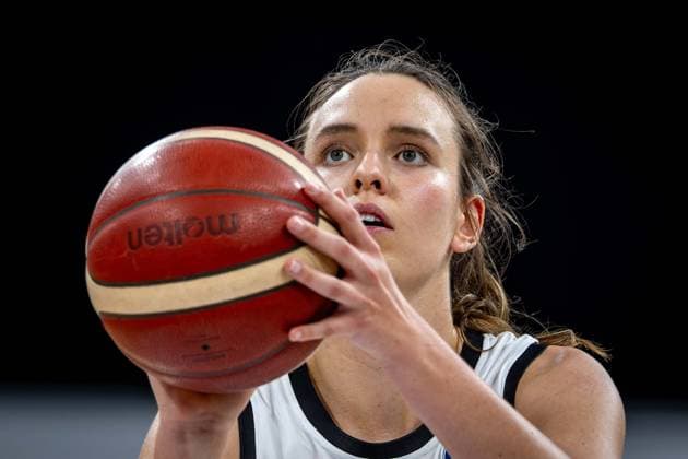 Basketball Bamberg 31.05.2025 Länderspiel DBB Frauen Damen Deutschland (GER) - Tschechien (CZE) Clara Bielefeld (Deutschland, No.25)