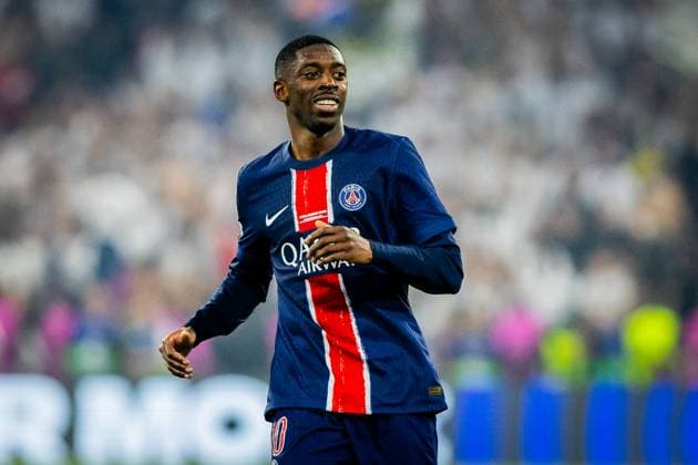 UEFA CHAMPIONS LEAGUE FINAL PARIS SAINT GERMAIN INTER MILAN Ousmane Dembele of PSG during the UEFA Champions League Final football match between Paris Saint Germain FC and Inter Milan. Allianz Arena (Munich Football Arena), Munich, Germany, May 31, 2025. Photo by Branislav Racko Copyright: xx 080A3599