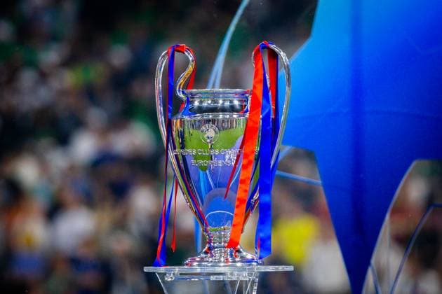 UEFA CHAMPIONS LEAGUE FINAL PARIS SAINT GERMAIN INTER MILAN A trophy after the UEFA Champions League Final football match between Paris Saint Germain FC and Inter Milan. Allianz Arena (Munich Football Arena), Munich, Germany, May 31, 2025. Photo by Branislav Racko Copyright: xx 080A5735