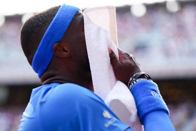 Frances Tiafoe French Open Tennis, Day Ten, Tennis, Roland Garros, Paris, France - 03 Jun 2025 EDITORIAL USE ONLY No use with unauthorised audio, video, data, fixture lists, club league logos or live services. Online in-match use limited to 120 images, no video emulation. No use in betting, games or single club league player publications. Copyright: xJavierxGarcia Shutterstockx 15335298be