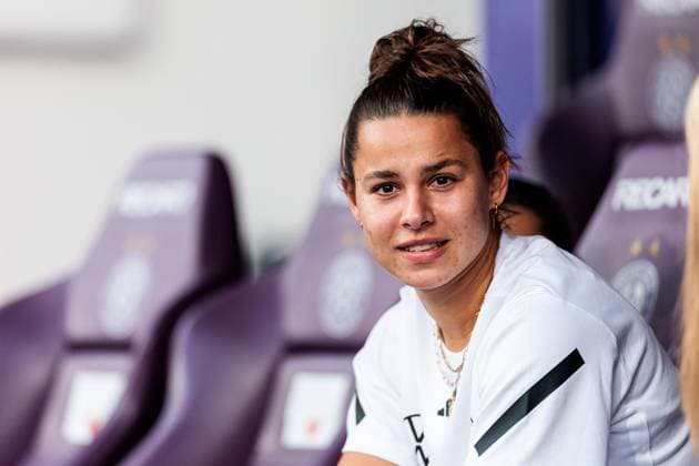 UEFA Women’s Nations League: Österreich - Deutschland; 03.06.2025 Lena Oberdorf (Deutschland) UEFA Women’s Nations League: Österreich - Deutschland; Wien, Franz-Horr-Stadion am 03.06.2025 Copyright: xBEAUTIFULxSPORTS Wunderlx