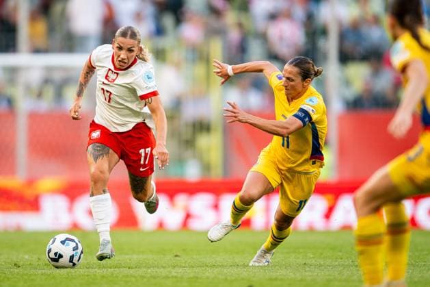 03.06.2025 GDANSK ( POLAND ) PILKA NOZNA KOBIET ( WOMEN™S FOOTBALL ) MECZ UEFA LIGI NARODOW POLSKA - RUMUNIA ( WOMEN™S UEFA NATIONS LEAGUE MATCH POLAND - ROMANIA ) NZ Klaudia Slowinska FOTO MATEUSZ SLODKOWSKI CYFRASPORT NEWSPIX.PL --- Newspix.pl POLAND OUT!  20250603_CS_MS_077