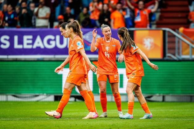 TILBURG, 03-06-2025, Koning Willem II Stadion, Women™s Nations League 2025-2026 football, 1-0, during the match Netherlands - Scotland (women) Netherlands - Scotland (women)  x29606353x Copyright: