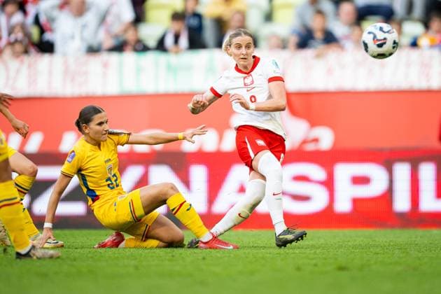 03.06.2025 GDANSK ( POLAND ) PILKA NOZNA KOBIET ( WOMEN™S FOOTBALL ) MECZ UEFA LIGI NARODOW POLSKA - RUMUNIA ( WOMEN™S UEFA NATIONS LEAGUE MATCH POLAND - ROMANIA ) NZ Ewelina Kamczyk FOTO MATEUSZ SLODKOWSKI CYFRASPORT NEWSPIX.PL --- Newspix.pl POLAND OUT!  20250603_CS_MS_093