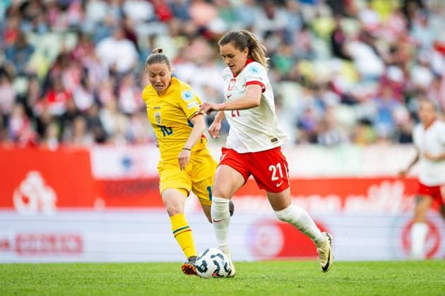 03.06.2025 GDANSK ( POLAND ) PILKA NOZNA KOBIET ( WOMEN™S FOOTBALL ) MECZ UEFA LIGI NARODOW POLSKA - RUMUNIA ( WOMEN™S UEFA NATIONS LEAGUE MATCH POLAND - ROMANIA ) NZ Paulina Tomasiak FOTO MATEUSZ SLODKOWSKI CYFRASPORT NEWSPIX.PL --- Newspix.pl POLAND OUT!  20250603_CS_MS_098