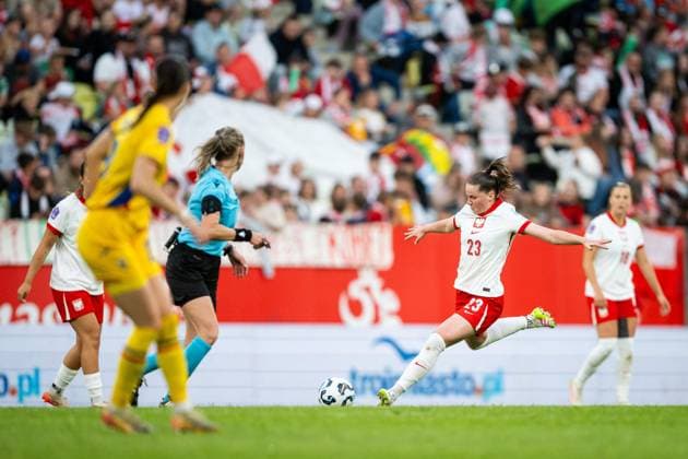 03.06.2025 GDANSK ( POLAND ) PILKA NOZNA KOBIET ( WOMEN™S FOOTBALL ) MECZ UEFA LIGI NARODOW POLSKA - RUMUNIA ( WOMEN™S UEFA NATIONS LEAGUE MATCH POLAND - ROMANIA ) NZ Adriana Achcinska FOTO MATEUSZ SLODKOWSKI CYFRASPORT NEWSPIX.PL --- Newspix.pl POLAND OUT!  20250603_CS_MS_124