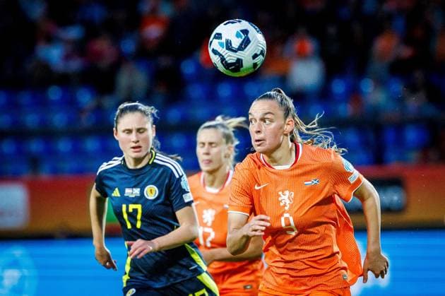 TILBURG, 03-06-2025, Koning Willem II Stadion, Women™s Nations League 2025-2026 football, Netherlands forwarder Romee Leuchter during the match Netherlands - Scotland (women) Netherlands - Scotland (women)  x29607273x Copyright: