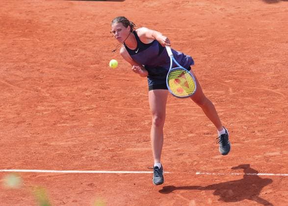 Giulia Safina Popa (ROU), Maedchen Einzel, Girls Singles Tennis - French Open 2025 - Roland Garros - Paris - - France - 3 June 2025. Copyright: xJuergenxHasenkopfx