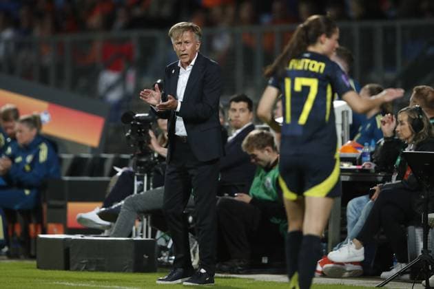 TILBURG - Holland coach Andries Jonker during the Nations League match between the Netherlands and Scotland at the Koning Willem II Stadium on June 3, 2025 in Tilburg, Netherlands. ANP BART STOUTJESDIJK xVIxANPxSportx xxANPxIVx 529252794 originalFilename: 529252794.jpg