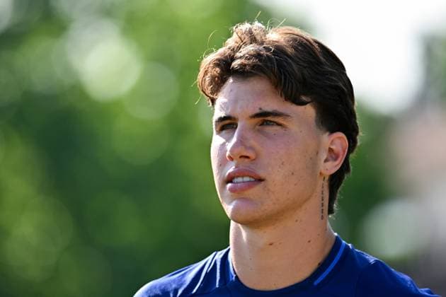 Italian player Cesare Casadei during Italy training session, FIFA World Cup, WM, Weltmeisterschaft, Fussball match in Florence, Italy, June 03 2025  Copyright: xLisaxGuglielmi IPAxSportx xipa-agency.netx xx IPA_58581617 IPA_Agency_IPA58581617