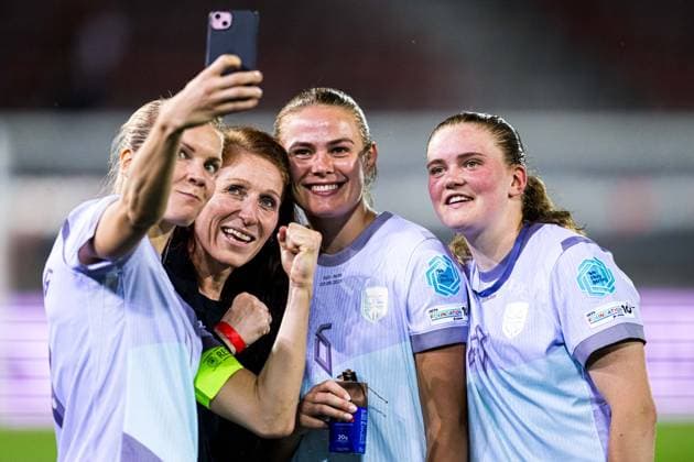 250603 XXX during the UEFA Women™s Nations League football match between Switzerland and Norway on June 3, 2025 in Sion. Photo: Marius Simensen BILDBYRAN COP 238 bbeng dam football fotball fotboll norge norway soccer sveits switzerland uefa women s nations league Copyright: MARIUSxSIMENSEN BB250603BB936