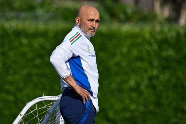 CALCIO - FIFA Mondiali - Italy training session Head coach of Italy Luciano Spalletti during Italy training session, FIFA World Cup, WM, Weltmeisterschaft, Fussball match in Florence, Italy, June 03 2025 Florence Italy  Copyright: xIPAxSport ABACAx