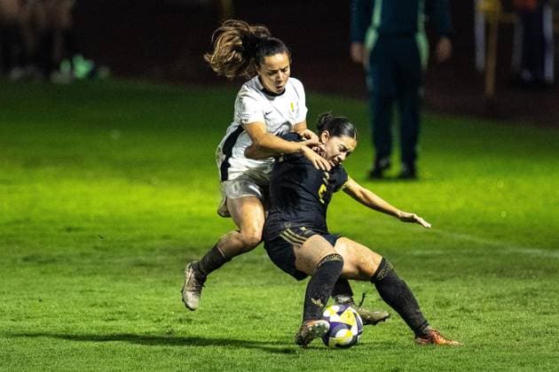 RECORD DATE NOT STATED MEXICO VS URUGUAY International Friendly, Länderspiel, Nationalmannschaft MEXICO VS URUGUAY INTERNATIONAL FRIENDLY; 03062025 TLAXCALA; MEXICO Action photo of Anika Rodriguez (L); of the Mexico female National Soccer Team; fighting for the ball with Esperanza Pizarro (R) of Uruguay during interrnational friendly game; held at the Tlahuicole Stadium of Tlaxcala; Mexico. Foto de accion de Anika Rodriguez (I); de la Seleccion Nacional femenina de Mexico; peleando por el balon con Esperanza Pizarro (D) de Uruguay; durante juego amistoso internacional; celebrado en el Estadio Tlahuicole de Tlaxcala; Mexico. Photo by IMAGENSHOP AGENCIA FOTOGRAFICA TLAXCALA TLAXCALA MEXICO Copyright: xIMAGENSHOPxAGENCIAxFOTOGRAFICAx