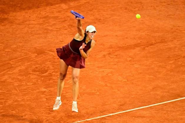 TENNIS : Roland Garros 2025 - Internationaux de France - 04 06 2025 Madison Keys ( USA ) during the 2025 French Open at Roland Garros on Juin 04, 2025 in Paris, France. ( Photo Dante Badano PSNewz ) - ParisFrance  Copyright: xx
