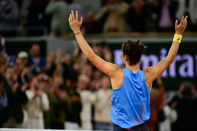 TENNIS : Roland Garros 2025 - Internationaux de France - 04 06 2025 Lois Boisson ( France ) celebrates during the 2025 French Open at Roland Garros on Juin 04, 2025 in Paris, France. ( Photo Dante Badano PSNewz ) - ParisFrance  Copyright: xx