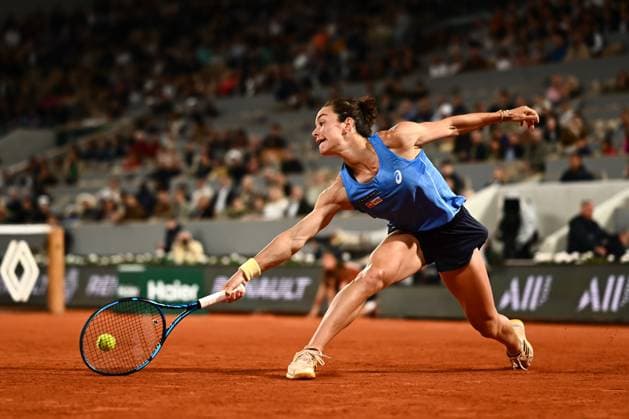 Sport Themen der Woche KW23 Sport Bilder des Tages Roland Garros 2025: Mirra Andreeva () faces Lois Boisson (FRA) in the quarter-finals of the Grand Slam tournament, on the Philippe Chatrier court, in Paris, on June 4, 2025, at the Roland-Garros stadium, - 04 06 2025 - France Ile-de-France (region) Paris -  JulienxMattiax xLexPictorium LePictorium_0309819