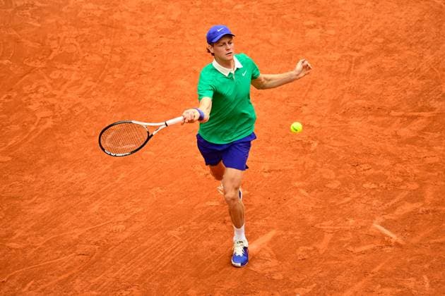 TENNIS : Roland Garros 2025 - Internationaux de France - 04 06 2025 Jannik Sinner ( Italy ) during the 2025 French Open at Roland Garros on Juin 04, 2025 in Paris, France. ( Photo Dante Badano PSNewz ) - ParisFrance  Copyright: xx