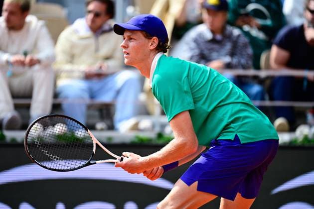 TENNIS : Roland Garros 2025 - Internationaux de France - 04 06 2025 Jannik Sinner ( Italy ) during the 2025 French Open at Roland Garros on Juin 04, 2025 in Paris, France. ( Photo Dante Badano PSNewz ) - ParisFrance  Copyright: xx