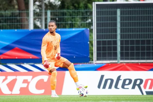 FOOTBALL: FRANCE U21, U 21 - OUZBEKISTAN U21 Baptiste AUTISSIER MAXPPP - Orleans 04 06 2025 Baptiste AUTISSIER Maxppp Orlean ; 04 06 2025 ; Guillaume Restes lors du match France espoir vs Ouzbv kistan espoirs, match amical de prv paration a l‚Äôeuro espoirs 2025 a Orlean le 04 juin 2025. Orleans Orleans Centre Val de Loire France  Copyright: xMAXPPPxBaptistexAUTISSIERx BAU202506046881 BAU202506046881