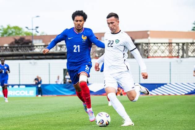 FOOTBALL: FRANCE U21, U 21 - OUZBEKISTAN U21 Baptiste AUTISSIER MAXPPP - Orleans 04 06 2025 Baptiste AUTISSIER Maxppp Orlean ; 04 06 2025 ;Felix Lemarechal lors du match France espoir vs Ouzbv kistan espoirs, match amical de prv paration a l‚Äôeuro espoirs 2025 a Orlean le 04 juin 2025. Orleans Orleans Centre Val de Loire France  Copyright: xMAXPPPxBaptistexAUTISSIERx BAU202506046883 BAU202506046883