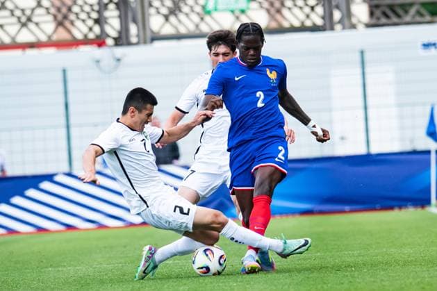 FOOTBALL: FRANCE U21, U 21 - OUZBEKISTAN U21 Baptiste AUTISSIER MAXPPP - Orleans 04 06 2025 Baptiste AUTISSIER Maxppp Orlean ; 04 06 2025 ; Castello Lukeba lors du match France espoir vs Ouzbv kistan espoirs, match amical de prv paration a l‚Äôeuro espoirs 2025 a Orlean le 04 juin 2025. Orleans Orleans Centre Val de Loire France  Copyright: xMAXPPPxBaptistexAUTISSIERx BAU202506046885 BAU202506046885