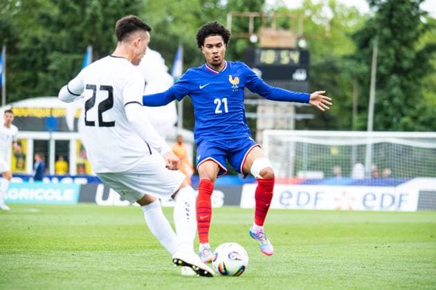 FOOTBALL: FRANCE U21, U 21 - OUZBEKISTAN U21 Baptiste AUTISSIER MAXPPP - Orleans 04 06 2025 Baptiste AUTISSIER Maxppp Orlean ; 04 06 2025 ; Felix Lemarechal lors du match France espoir vs Ouzbv kistan espoirs, match amical de prv paration a l‚Äôeuro espoirs 2025 a Orlean le 04 juin 2025. Orleans Orleans Centre Val de Loire France  Copyright: xMAXPPPxBaptistexAUTISSIERx BAU202506046903 BAU202506046903