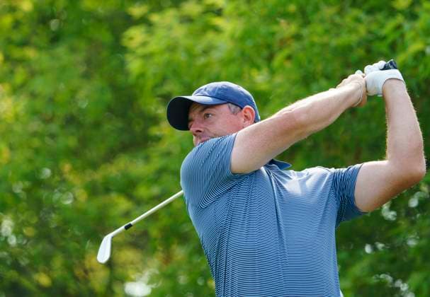 June 4, 2025, Alton, On, CANADA: Rory McIlroy watches his ball after a swing during the RBC Canadian Open Golf Pro Am in Alton, Ont., Wednesday, June 4, 2025. 20250604 RBC CANADIAN OPEN PRO AM  - ZUMAc35_ 20250604_zaf_c35_085 Copyright: xPeterxPowerx