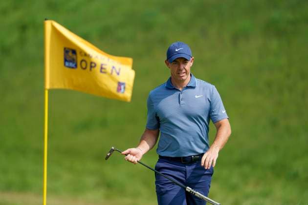 June 4, 2025, Alton, On, CANADA: Rory McIlroy approaches the green during the RBC Canadian Open Golf Pro Am in Alton, Ont., Wednesday, June 4, 2025. 20250604 RBC CANADIAN OPEN PRO AM  - ZUMAc35_ 20250604_zaf_c35_096 Copyright: xPeterxPowerx