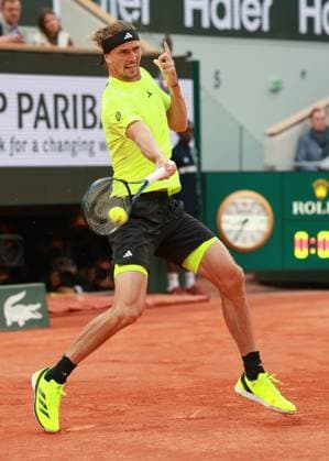 Alexander Zverev Tennis - French Open 2025 - Roland Garros - Paris - - France - 4 June 2025. Copyright: xJuergenxHasenkopfx