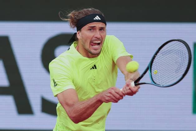 Alexander Zverev Tennis - French Open 2025 - Roland Garros - Paris - - France - 4 June 2025. Copyright: xJuergenxHasenkopfx